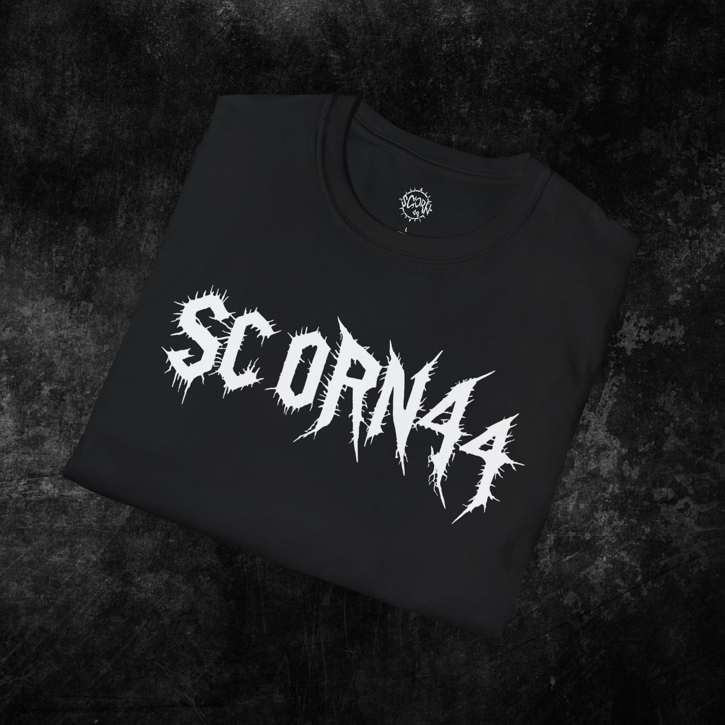 SCORN44 - Metal Punk Rock Graphic Tee