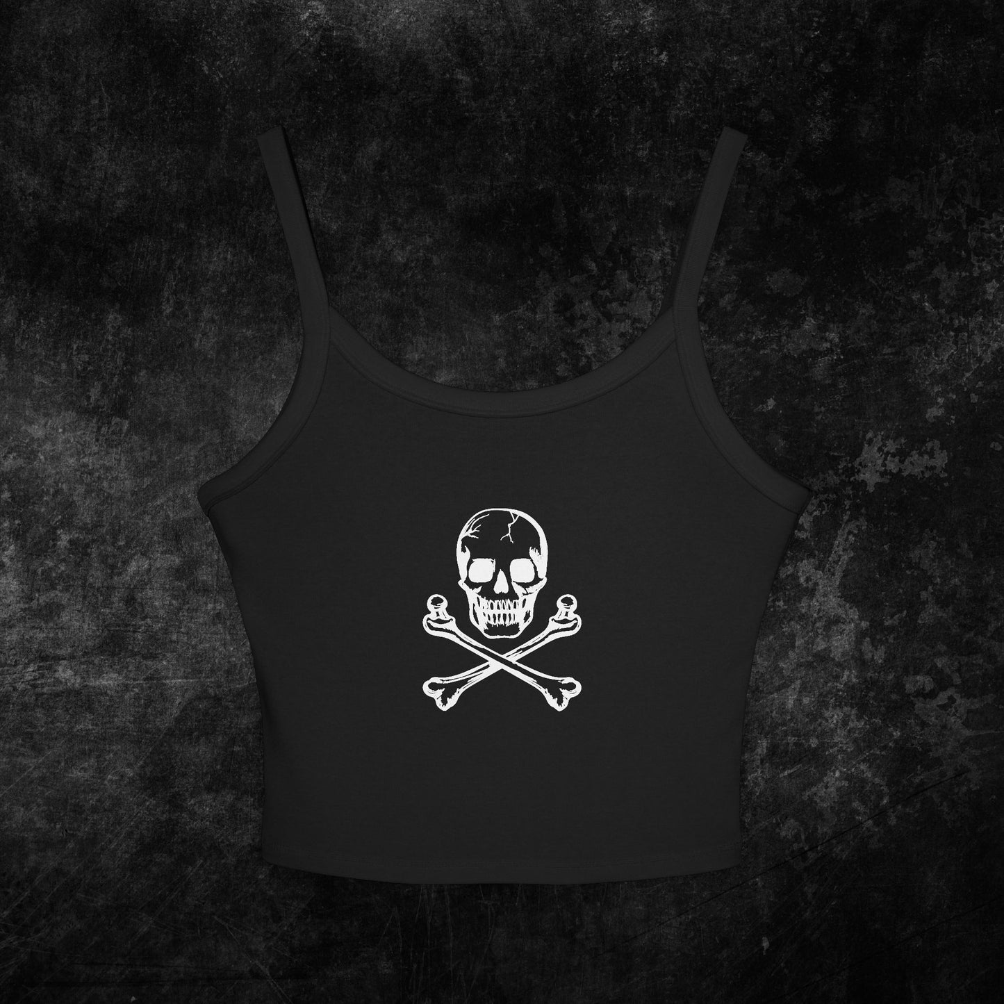 Skull & Crossbones Minimalist Tank Top