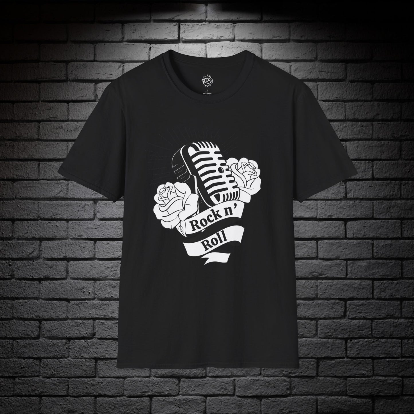 Rock and Roll Unisex T-Shirt for Punk Rock Lovers Alt Emo Style